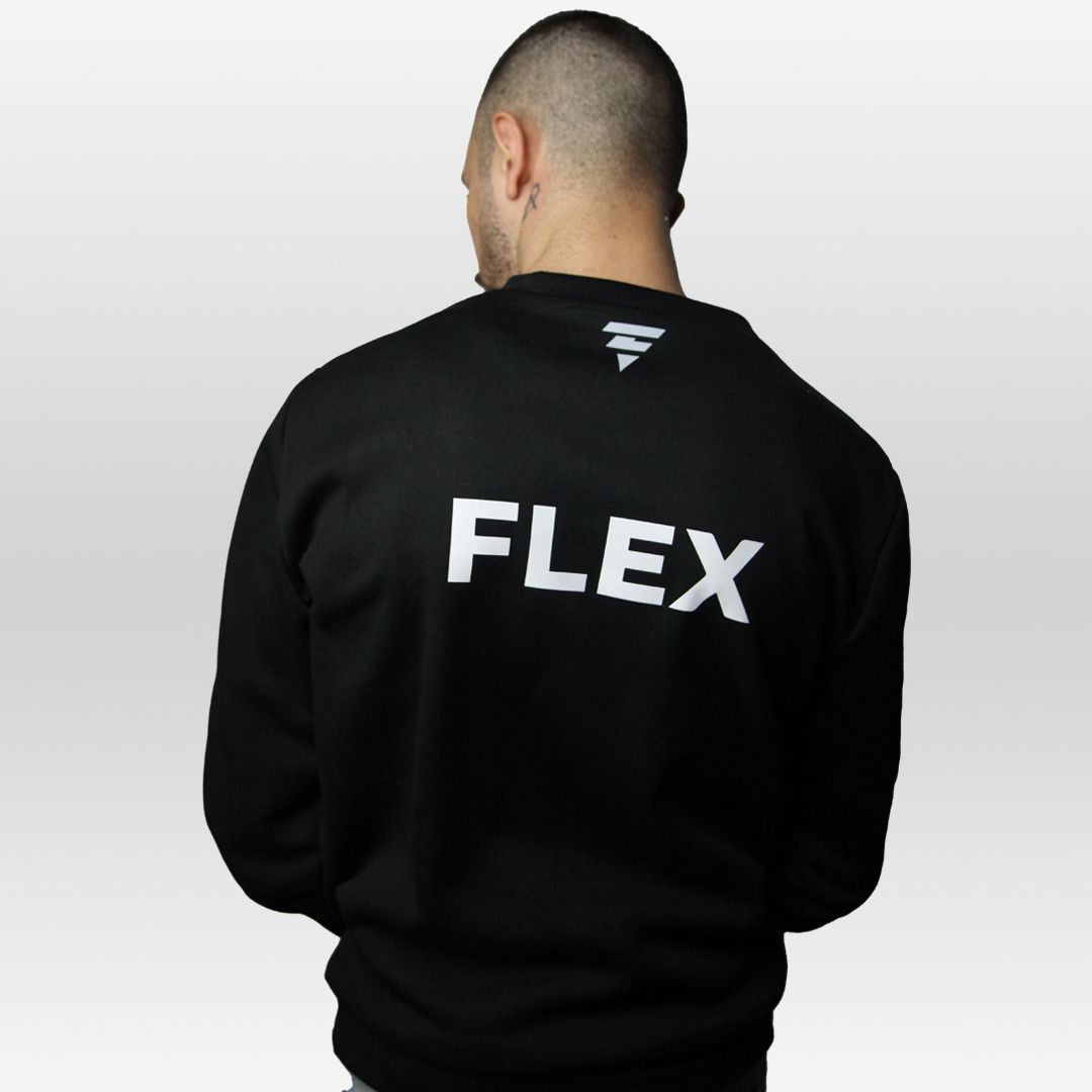 FLEXin NEVER STOP Crewneck